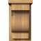 Ekena Millwork Newport Rough Sawn Corbel w/Backplate, Western Red Cedar, 8"W x 10"D x 14"H COR08X10X14NEW01RWR - alternate 2